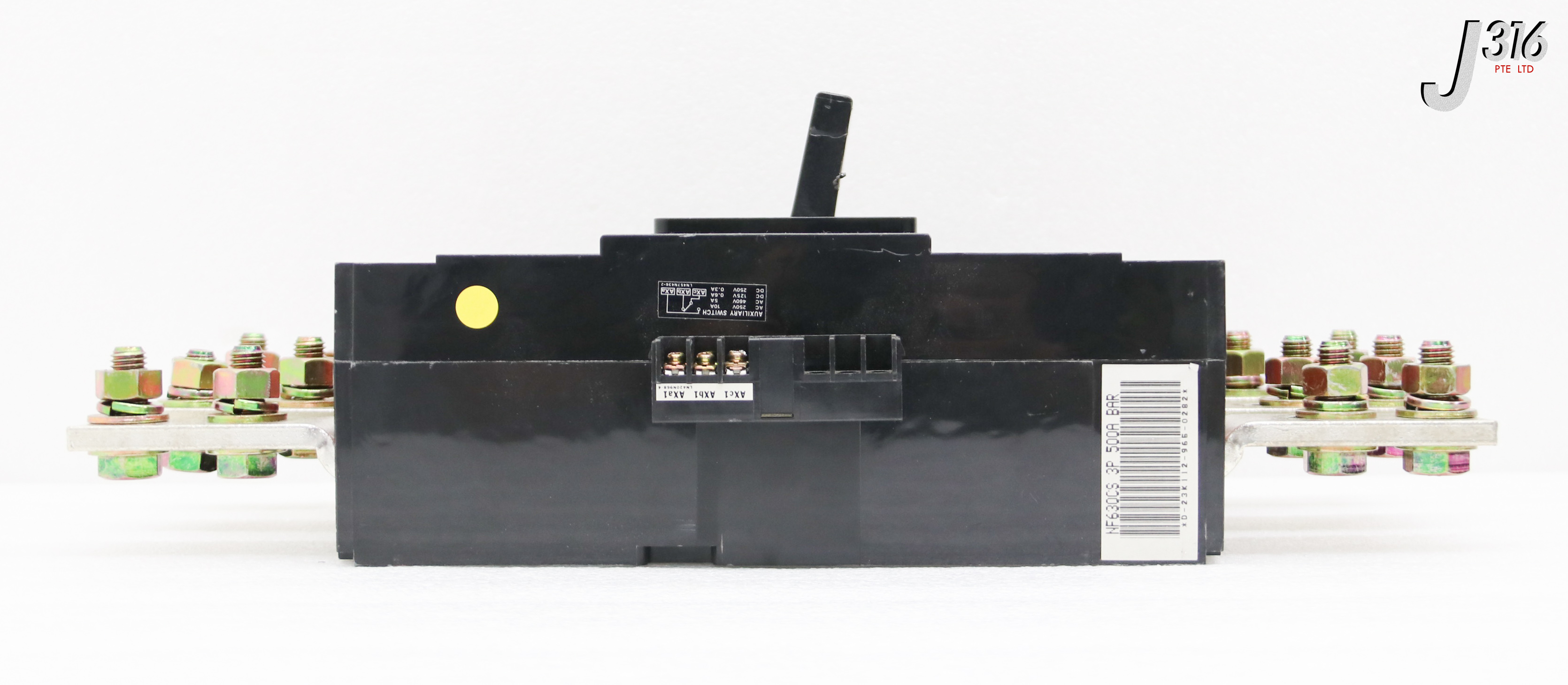 trustec 35304 MITSUBISHI ELECTRIC TRIPLE POLE MCCB 500AMP NF630-CS | eBay